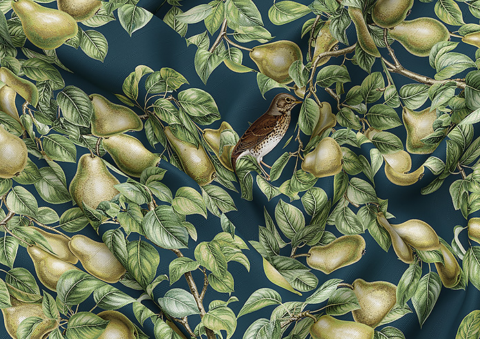 Pears, Silent Night - Twist&Fit Roman Blind - Image 4